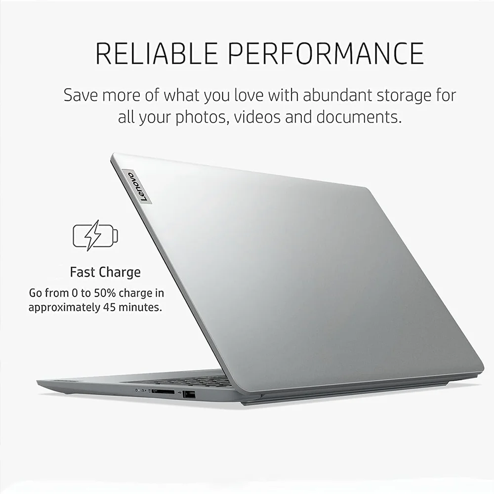 Lenovo Ideapad 1i 15.6" Business Laptop, Intel Celeron N4500, Up to 20GB RAM, 128GB eMMC+1TB PCIe SSD, WiFi 6, 1-Year Office 365 - Image 6