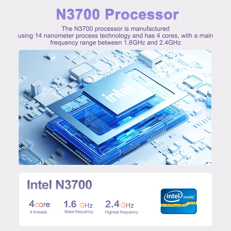 NEW 15.6" Ultra Slim Laptop 16GB RAM 2TB SSD Intel N3700 Notebook Gamer 1920*1080 Display Office Study Computer PC Windows11 Pro - Image 2