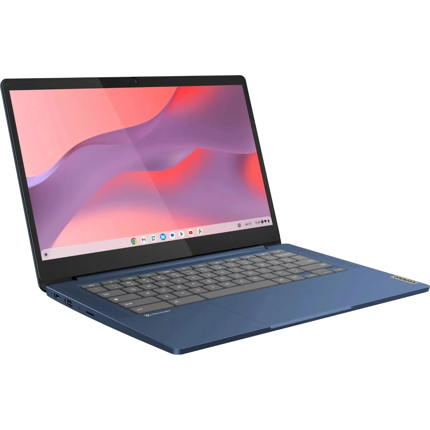 Lenovo Chromebook 14" Business Touchscreen Laptop,MediaTek Kompanio 520,4GB,64GB eMMC,Chrome OS,Abyss Blue - Image 2