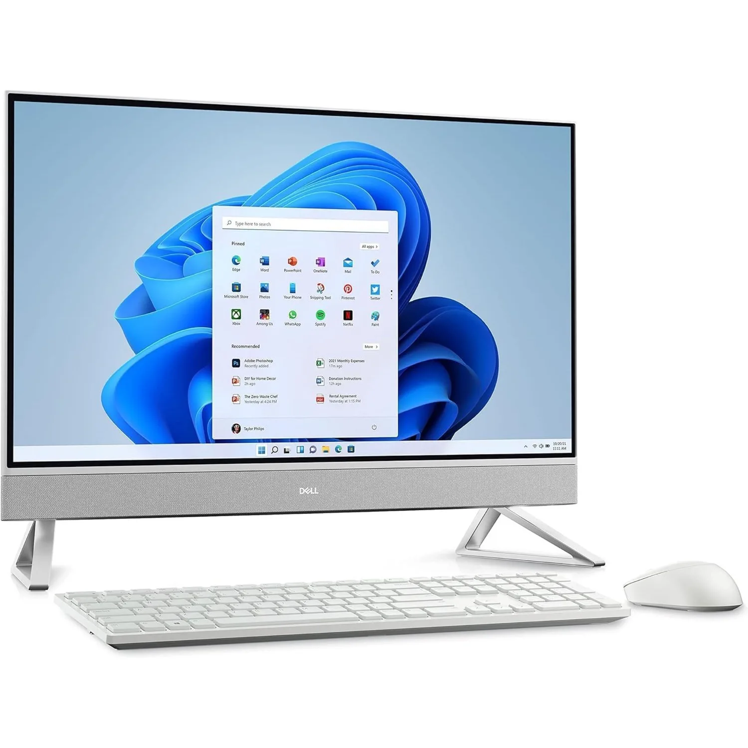 Dell Inspiron 27" All-In-One Desktop,Intel Core 7-150U,64GB RAM,2TB SSD,‎NVIDIA GeForce MX570A,Windows 11 Pro - Image 2