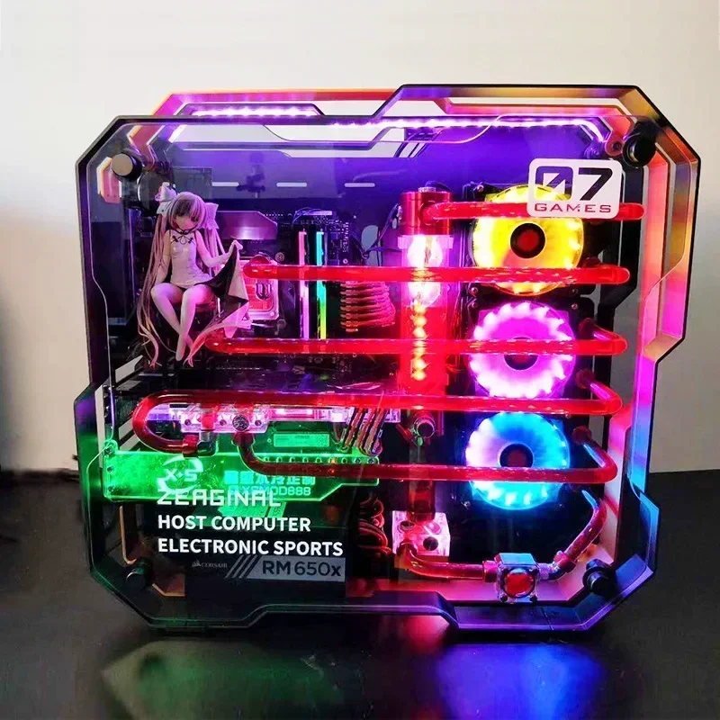 i7 11700F RTX2060 3060Ti 3070Ti Desktop DIY gaming computer PC,high end water cooling game computer pc - Image 4