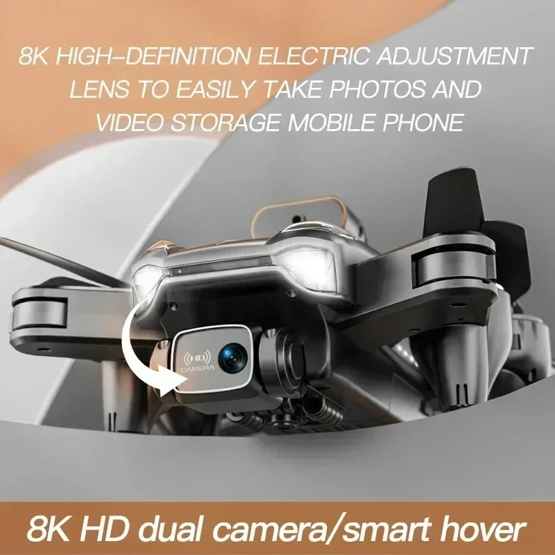 New P11 Pro RC Drone 8K Professinal With Photography UAV Wide Angle HD Camera Foldable Helicopter WIFI FPV Helicopter Gifts Toys - Image 2