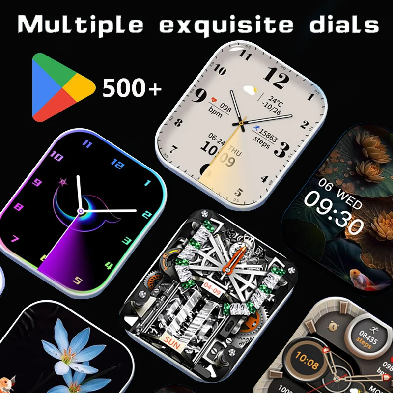 2024 New 2.1" Ultra HD NFC Bluetooth Call Smart Watch Men Compass GPS Track 460mAH Battery Waterproof Watches For Huawei Xiaomi - Image 6