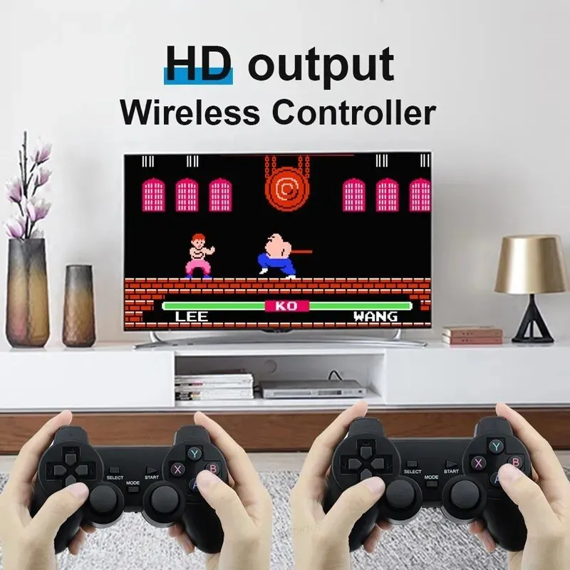 Video Game Console Built-in 20000 Games Wireless Controller TV Game Stick 4K HD Retro Mini Handheld Game Player - Image 4