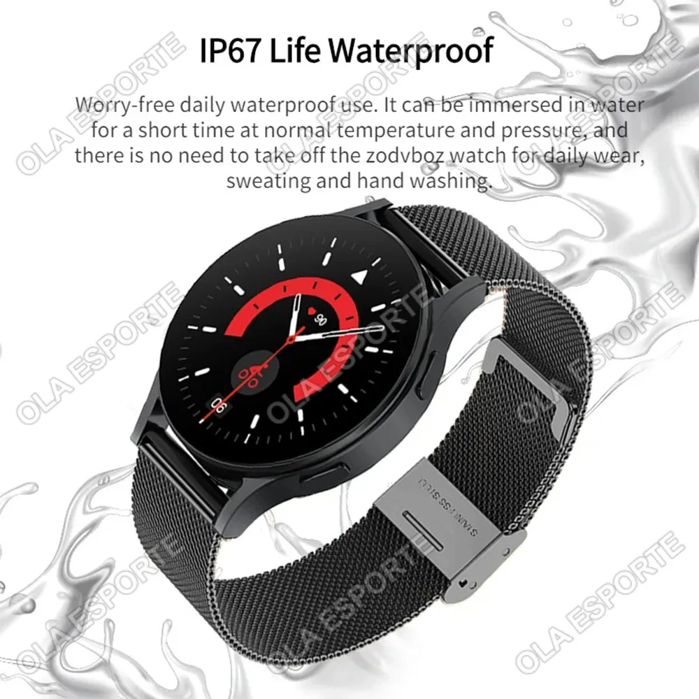 For Samsung Galaxy Pro BT Wireless Call Sport Fitness Tracker Men Women Smartwatch PK GT1 4 Mini 2024New Smart Watch For Samsung - Image 6