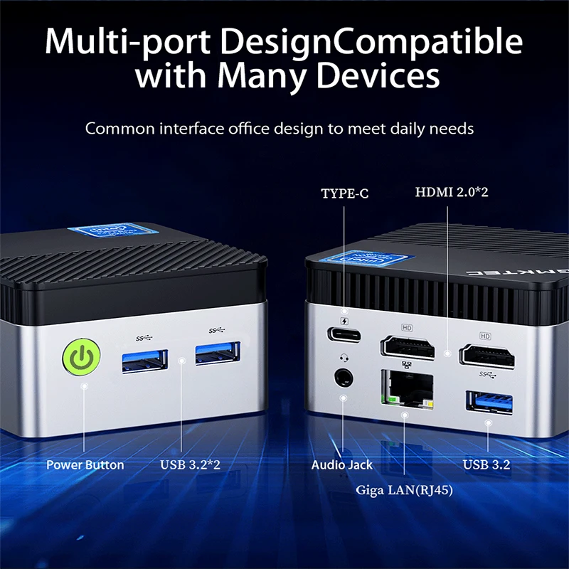 GMKtec Mini PC GMK G5 NUCBOX Intel N97 system Window 11Pro DDR5 4800MHz WIFI 5 BT 5.0 GMKtec Mini Pc - Image 6