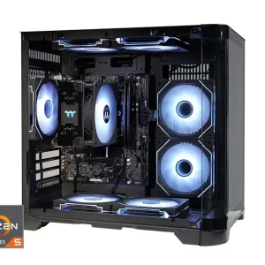 YEAH MAGIC Gaming Desktop AMD Ryzen 5 5600GT 3.9GHz 16GB(8G*2) DDR4 3200 1T NVME SSD ARGB 7 Fans Win 11 Home Gamer Desktop Compu