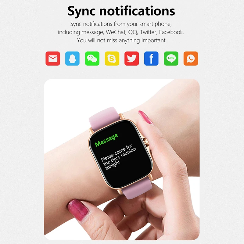 1.83'' Sports Smart Watch Fitness Clock Health Monitor Waterproof Smartwatch Wireless Call Watches for Men Women IOS Xiaomi 2024 - Image 5
